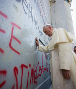 Pope Francis in Bethlehem