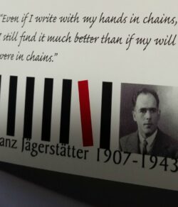 Blessed Franz Jagerstatter prayer leaflets