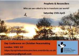 Postponed: Conference: 'Prophets and Reconcilers' @ Maria Fidelis School,