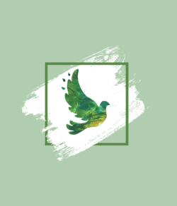Painted Dove card