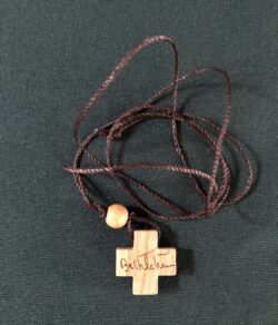 Olive Wood Square Cross - Pack of 10