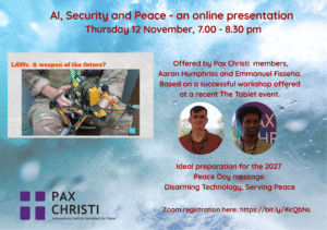 AI, Security and Peace @ Zoom